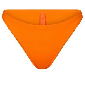 Skims Signature Swim Mid Coverage Bottoms (Orange)